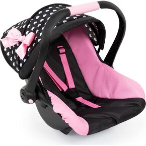 Bayer Design Doll Car Seat, Deluxe Baby Carrier for Dolls up to 18 in, Pink in Saudi Arabia