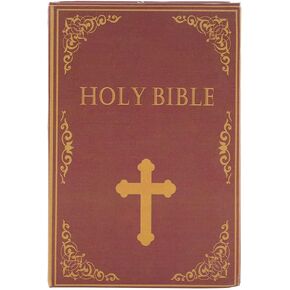Children Piggy Bank, Bible Secret Book Box Piggy Bank Money Cartoon Clothes Password Collection Box for Home Decoration(Bible)
