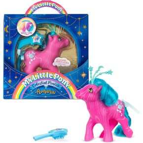 My Little Pony Classics - Celestial Ponies - Aurora - Retro 4" Collectible Play Figure, Great for Kids, Toddlers, Adults, Girls and Boys Ages 3+ in Kuwait
