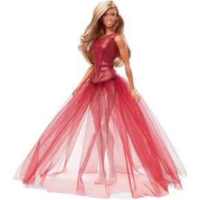 Barbie Tribute Collection Laverne Cox Doll, Collectible Doll Wearing Layered Look with Glittery Bodysuit and Tulle Gown, Gift for Collectors