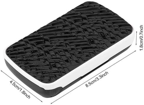 عدسة مكبرة بلونين 30X / 60X / 90X، مكبر بصري للمجوهرات، أداة مجوهرات LED عدسة مكبرة للقراءة، عدسة مكبرة محمولة لإصلاح ساعات المجوهرات (أسود) in Kuwait