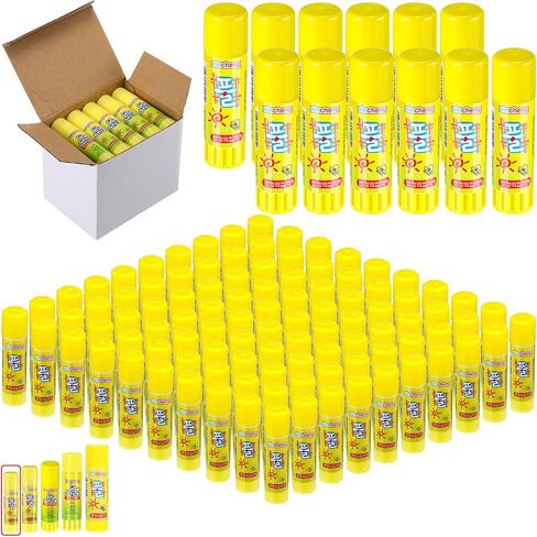 Zubebe 500 حزمة عصا الغراء 0.24 أوقية عصا الغراء البيضاء السائبة قابل للغسل عصا الغراء للحرف المنزلية المدرسة الفصول الدراسية الطلاب المعلمين الموظفين سكرابوكينغ صياغة اللوازم in Saudi Arabia