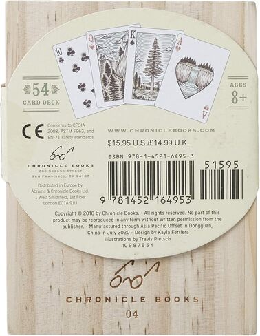Great Outdoors Playing Cards (Playing Cards for Adults, Playing Cards for Children, Illustrated Playing Cards) in Saudi Arabia