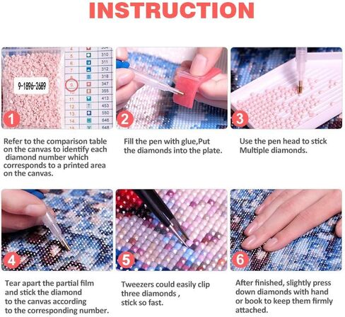 4 Pack 5D Diamond Painting Kits for Adults, Animal Diamond Art Kits Cat Full Drill Diamond Dots Paint with Diamonds Hedgehog Owl Pictures Arts and Crafts for Adults Beginner Kids 11.8''x15.8'' in Kuwait