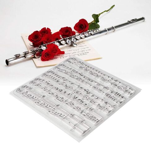 Clear Stamps DIY Account Scrapbook Transparent Music Note Theme Cling Versatile Seal Photo Album Card Making Art Decoration in Saudi Arabia