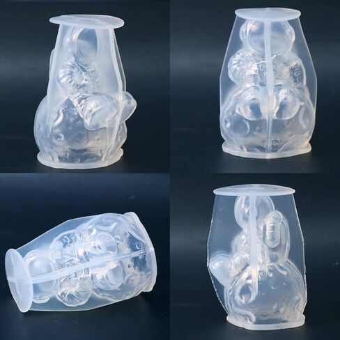 ملوكيها قالب صب من السيليكون بتصميم رائد فضاء على شكل قمر من ايبوكسي الراتنج لصنع الصابون والثلج والشموع وطاولة العلاج العطري وتزيين المنزل والحرف اليدوية in Kuwait