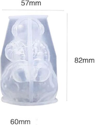 ملوكيها قالب صب من السيليكون بتصميم رائد فضاء على شكل قمر من ايبوكسي الراتنج لصنع الصابون والثلج والشموع وطاولة العلاج العطري وتزيين المنزل والحرف اليدوية in Kuwait