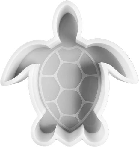 Bass Fish & Turtle Pack of 2 Freshie Molds Silicone Mold, Fish Car Freshie Mold Oven Safe, Sea Turtle Freshie Mold Fall, Mold for Baking Aroma Beads, Clay Mold, Candle Mold, Soap Molds in Kuwait