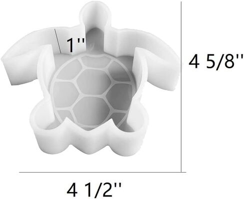 Bass Fish & Turtle Pack of 2 Freshie Molds Silicone Mold, Fish Car Freshie Mold Oven Safe, Sea Turtle Freshie Mold Fall, Mold for Baking Aroma Beads, Clay Mold, Candle Mold, Soap Molds in Kuwait