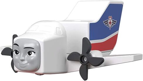 Replacement Part for Thomas and Friends Wooden Train Set - FXT66 ~ Wood Big World Adventures ~ Replacement Wooden Airplane, White, Red, Blue in Saudi Arabia