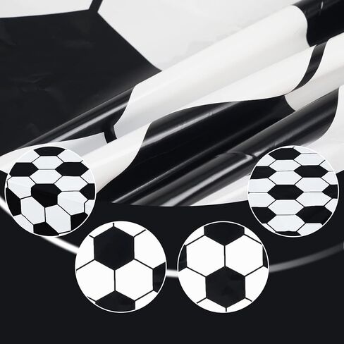 HHHLCWA 3 قطع مفرش طاولة بتصميم كأس العالم لكرة القدم 2022 لوازم زينة حفلات كرة القدم، 220 × 131 سم in Kuwait