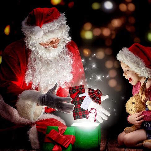 مجموعة من 8 دمى قزم عيد الميلاد مع ملابس قزم صغيرة تتضمن حقيبة النوم قزم تنورة الحمام والأحذية ذات الرقبة الأحمر والأبيض وشاح مخطط لزينة عيد الميلاد وستوفير الجورب in Kuwait