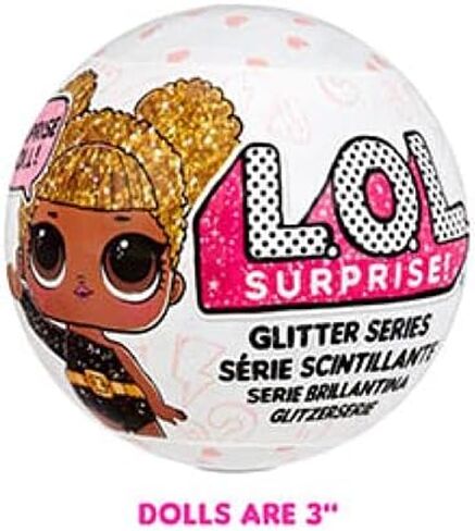 L.O.L. Surprise! Glitter Series Style 3 Dolls- 3 Pack, Each with 7 Surprises Including Outfits Accessories, Re-Released Collectible Gift for Kids, Toys for Girls and Boys Ages 4 5 6 7+ Years Old in Saudi Arabia