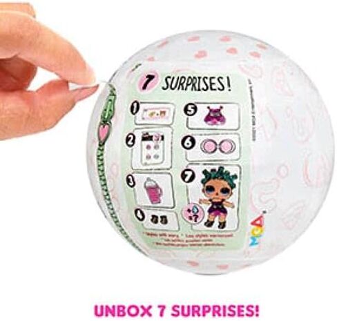 L.O.L. Surprise! Glitter Series Style 3 Dolls- 3 Pack, Each with 7 Surprises Including Outfits Accessories, Re-Released Collectible Gift for Kids, Toys for Girls and Boys Ages 4 5 6 7+ Years Old in Saudi Arabia