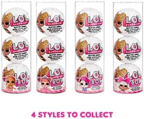 L.O.L. Surprise! Glitter Series Style 3 Dolls- 3 Pack, Each with 7 Surprises Including Outfits Accessories, Re-Released Collectible Gift for Kids, Toys for Girls and Boys Ages 4 5 6 7+ Years Old in Saudi Arabia