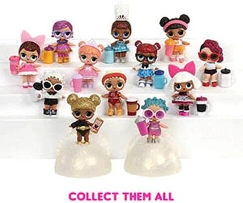 L.O.L. Surprise! Glitter Series Style 3 Dolls- 3 Pack, Each with 7 Surprises Including Outfits Accessories, Re-Released Collectible Gift for Kids, Toys for Girls and Boys Ages 4 5 6 7+ Years Old in Saudi Arabia
