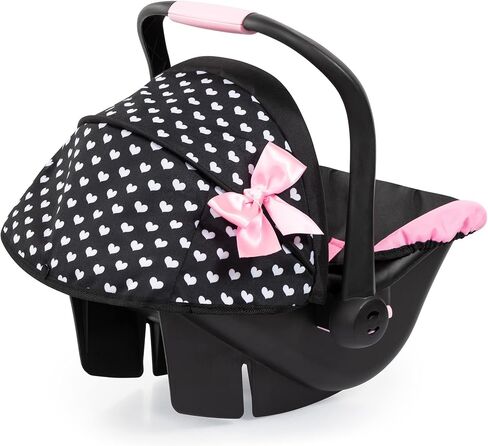 Bayer Design Doll Car Seat, Deluxe Baby Carrier for Dolls up to 18 in, Pink in Saudi Arabia
