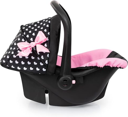 Bayer Design Doll Car Seat, Deluxe Baby Carrier for Dolls up to 18 in, Pink in Saudi Arabia