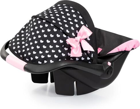 Bayer Design Doll Car Seat, Deluxe Baby Carrier for Dolls up to 18 in, Pink in Saudi Arabia
