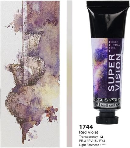 Watercolor Paint Set, Diverse Colors Layering, Attractive Art Watercolor Set, Vibrant Pigments, 3 Layering Colors for Professionals, Beginners, 15ml*3 Tube (Set A) in Kuwait