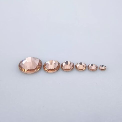 كوكب حجر الراين | أحجار الراين الزجاجية المستديرة ذات الظهر المسطح من الجمشت الفاتح | SS6 SS10 SS12 SS16 SS20 SS30 in Kuwait