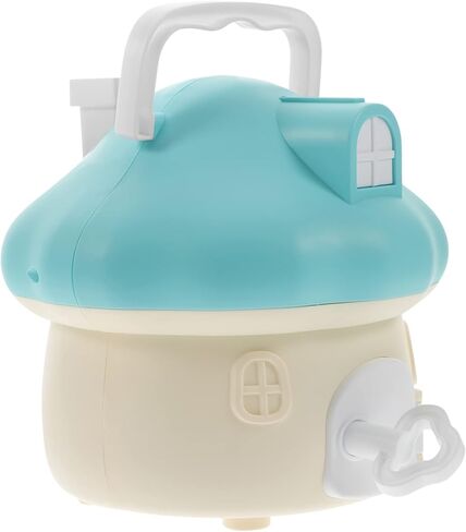 Mushroom Piggy Bank, Cartoon Mushroom House Piggy Bank, Cartoon Piggy Bank Mushroom House Coin Holder, Plastic Coin Bank Money Box for Easter Holiday Birthday Gift in Kuwait