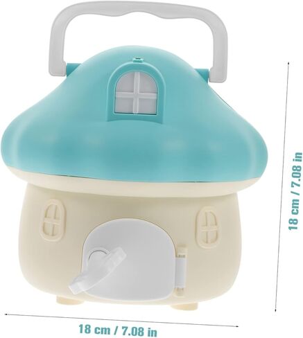 Mushroom Piggy Bank, Cartoon Mushroom House Piggy Bank, Cartoon Piggy Bank Mushroom House Coin Holder, Plastic Coin Bank Money Box for Easter Holiday Birthday Gift in Kuwait