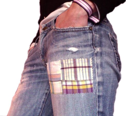 Iron-on Clothing Patches - PLAID in Saudi Arabia
