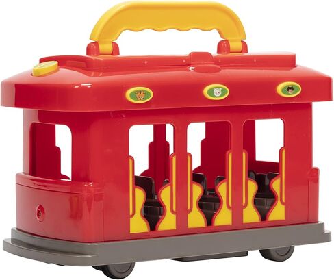 Daniel Tiger's Neighborhood Deluxe Electronic Trolley Includes 5 Family Figures with Lights, Sounds, Music & Crosswalk Accessories! [Amazon Exclusive] in Kuwait