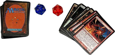 Worlds Smallest Magic: The Gathering Exclusive Collector Set Featuring Ajani VS. Nicol Bolas and Heroes VS. Monsters Duel Decks and Exclusive Playing Dice in Saudi Arabia