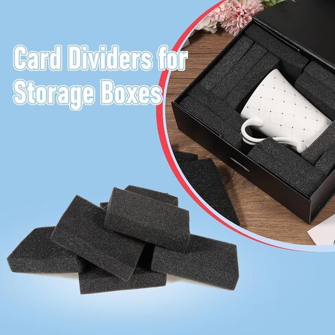 فواصل بطاقات يو سبيدي لصناديق التخزين، فواصل إسفنجية متعددة الوظائف فواصل صناديق تخزين تجارية، إسفنجة عازلة للصوت ممتصة للصدمات لمعظم الصناديق (30 قطعة) in Kuwait