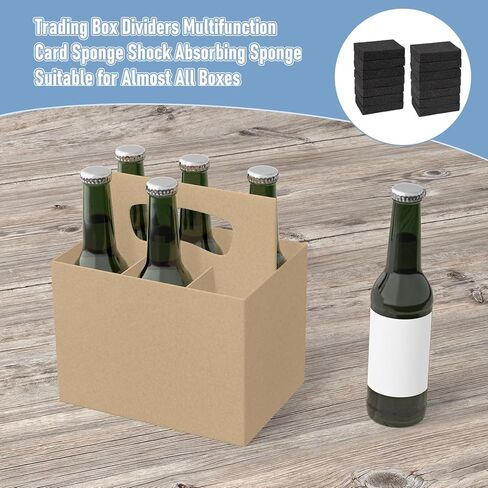 فواصل بطاقات يو سبيدي لصناديق التخزين، فواصل إسفنجية متعددة الوظائف فواصل صناديق تخزين تجارية، إسفنجة عازلة للصوت ممتصة للصدمات لمعظم الصناديق (30 قطعة) in Kuwait