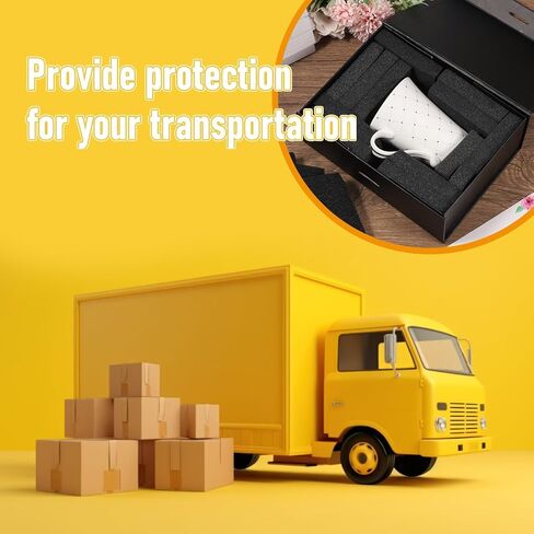 فواصل بطاقات يو سبيدي لصناديق التخزين، فواصل إسفنجية متعددة الوظائف فواصل صناديق تخزين تجارية، إسفنجة عازلة للصوت ممتصة للصدمات لمعظم الصناديق (30 قطعة) in Kuwait