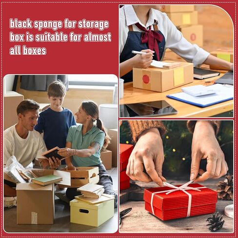 فواصل بطاقات يو سبيدي لصناديق التخزين، فواصل إسفنجية متعددة الوظائف فواصل صناديق تخزين تجارية، إسفنجة عازلة للصوت ممتصة للصدمات لمعظم الصناديق (30 قطعة) in Kuwait
