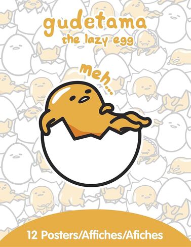 الاتجاهات الدولية Gudetama ملصق كتاب ملصق الكتاب in Saudi Arabia