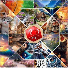 12 حزمة مجموعات الطلاء الماس، جنوم الماس مجموعات الفن للبالغين الحفر الكامل الماس مجموعات الحرف اليدوية للمبتدئين، 5D DIY جنوم الماس اللوحة حزمة جوهرة الفن لديكور جدار المنزل 11.8x15.7 بوصة in Kuwait