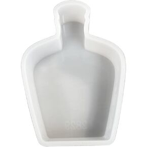 Crown Bottle Car Freshie Silicone Mold Royal 4x2.5x1" for Scented Aroma Beads add Cardstock Alcohol Drip Bottle Can Soap, Car Candle, Resin Oven Safe Bake Heat Resistant to 400 F Supplies in Kuwait