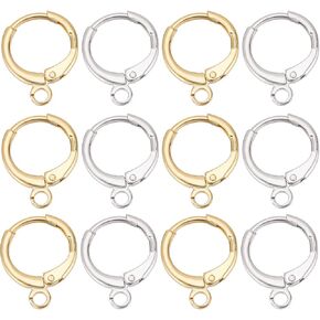 SUNNYCLUE Huggie Hoop Leverback Earring Hooks