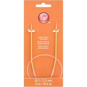 Simplicity Creative Group, Inc 3227348002 Boye Circular Knitting Needles, Size 2, 2.75mm, 16''