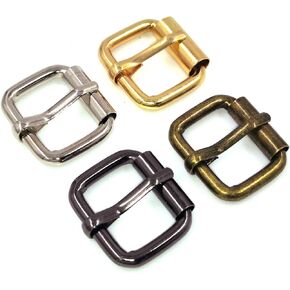 Assorted Multi-Purpose Metal Roller Buckles Belts Hardware Pin Buckle for Bags Leather Belt