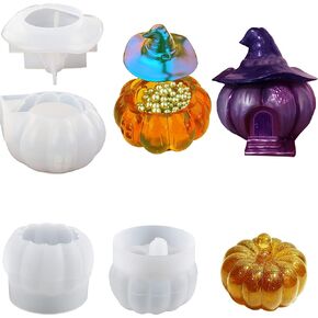 3 قطع من قوالب راتنج الفطر، صندوق تخزين حلوى برطمانات الفطر مع غطاء، حاوية مجوهرات، قوالب سيليكون فطر راتنجات الإيبوكسي للاستخدام المنزلي، ديكور المنزل in Kuwait