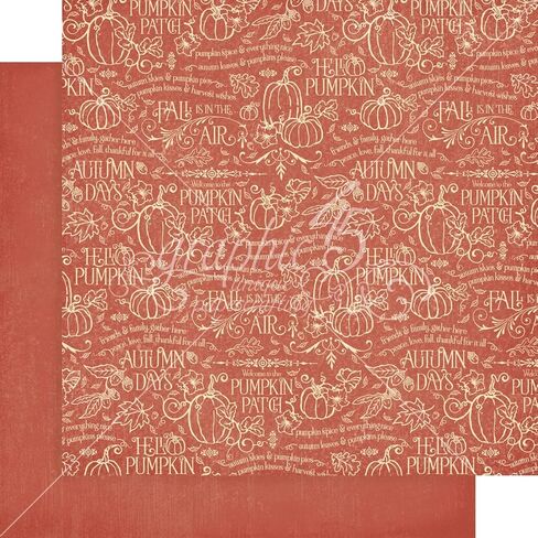 مجموعة رسومات مكونة من 45 نمطًا ومواد صلبة مقاس 30.48 سم × 30.48 سم - مرحبًا يقطين in Kuwait