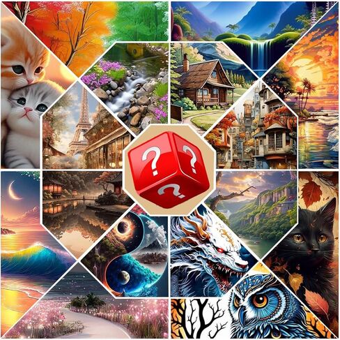 12 حزمة مجموعات الطلاء الماس، جنوم الماس مجموعات الفن للبالغين الحفر الكامل الماس مجموعات الحرف اليدوية للمبتدئين، 5D DIY جنوم الماس اللوحة حزمة جوهرة الفن لديكور جدار المنزل 11.8x15.7 بوصة in Kuwait