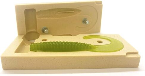 Smedioks Premium Premium Soft Plastiс Mold Lure Making Injection Molds Fishing Lures Streakz Curly Tailz 4'' in Saudi Arabia