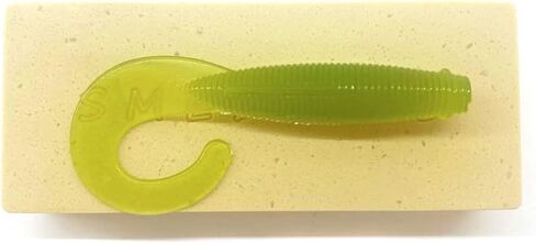 Smedioks Premium Premium Soft Plastiс Mold Lure Making Injection Molds Fishing Lures Streakz Curly Tailz 4'' in Saudi Arabia
