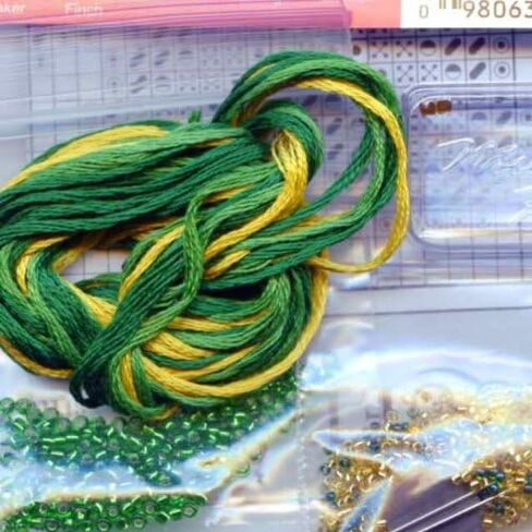 مجموعة زينة للغرز المتقاطعة من Lucky Day مطرزة بالخرز in Saudi Arabia