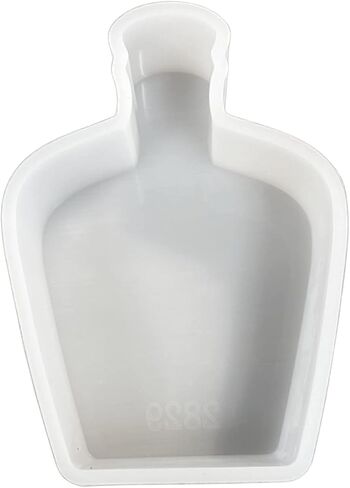Crown Bottle Car Freshie Silicone Mold Royal 4x2.5x1" for Scented Aroma Beads add Cardstock Alcohol Drip Bottle Can Soap, Car Candle, Resin Oven Safe Bake Heat Resistant to 400 F Supplies in Saudi Arabia