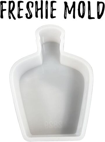 Crown Bottle Car Freshie Silicone Mold Royal 4x2.5x1" for Scented Aroma Beads add Cardstock Alcohol Drip Bottle Can Soap, Car Candle, Resin Oven Safe Bake Heat Resistant to 400 F Supplies in Saudi Arabia