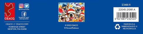 Ceaco - Selfies Christmas - Cats and Dogs - 550 Piece Jigsaw Puzzle in Saudi Arabia