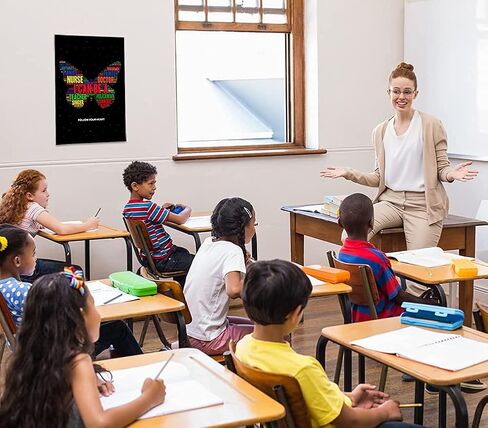 FLYAB Inspirational Classroom Posters,Motivation Posters Career Options Positive Posters for Middle School Elementary Classroom Bulletin Board Decorations Classroom Poster Teacher Supplies in Kuwait